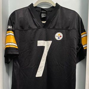 Team Apparel Reebok Youth Steelers Jersey #7 Roethlisberger